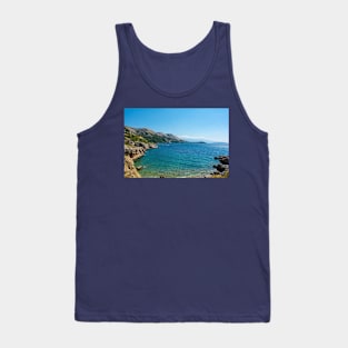 Coast Near Stara Baska, Krk, Croatia Tank Top